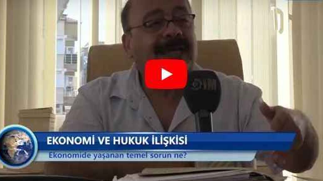 Ekonomide yaşanan temel sorun ne? Alanya'da hukukçu Dim TV'ye konuştu